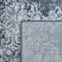 NOWOCZESNY dywan pokojowy VINTAGE barokowy granatowy szary 160x220 cm - obrazek 5