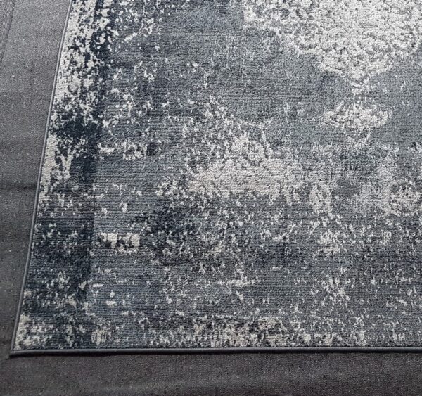 NOWOCZESNY dywan pokojowy VINTAGE barokowy granatowy szary 160x220 cm - obrazek 11