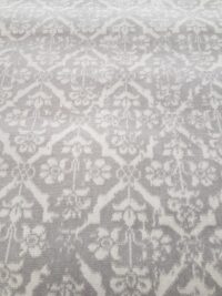 BELGIJSKI DYWAN ORIENTALNY PERSKI BAROKOWY W STYLU VINTAGE szary kremowy beżowy kwiatowe ornamenty KOMFORT VIVID - obrazek 4