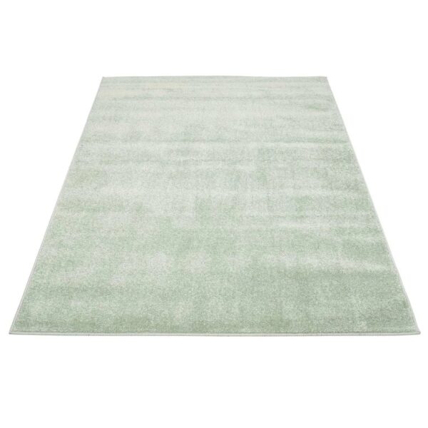 NOWOCZESNY JEDNOBARWNY GŁADKI dywan pokojowy Carpet City Moda Soft zielony 140x200 cm - obrazek 4