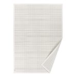 smartWeave NARMA ESNA szenilowy bawełniany dwustronny dywan pokojowy biały 200x300 cm