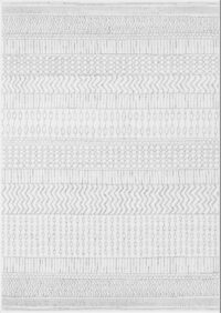 SURYA PISA COLLECTION Nowoczesny dywan pokojowy w stylu BOHO SKANDI etniczny szary 152x220 cm - obrazek 7