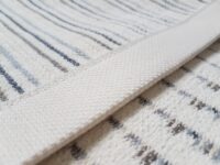 smartWeave NARMA ESNA szenilowy bawełniany dwustronny dywan pokojowy biały 200x300 cm - obrazek 2