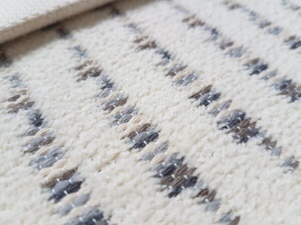 smartWeave NARMA ESNA szenilowy bawełniany dwustronny dywan pokojowy biały 200x300 cm - obrazek 6