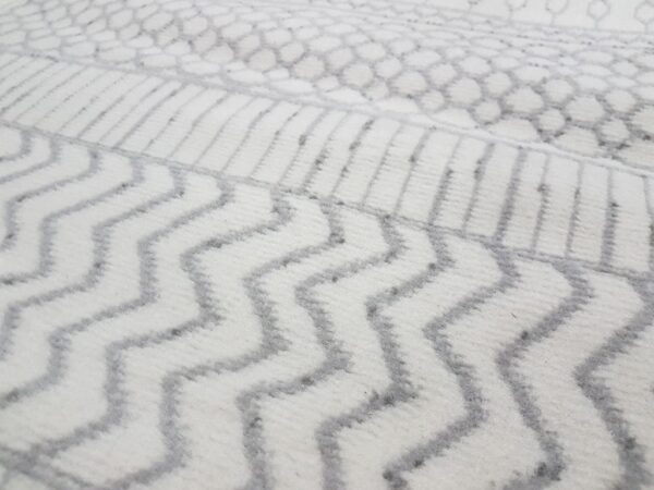 SURYA PISA COLLECTION Nowoczesny dywan pokojowy w stylu BOHO SKANDI etniczny szary 152x220 cm - obrazek 10
