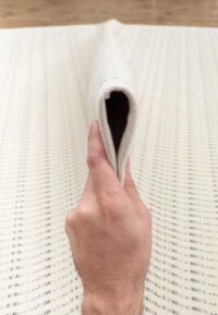 smartWeave NARMA ESNA szenilowy bawełniany dwustronny dywan pokojowy biały 200x300 cm - obrazek 10