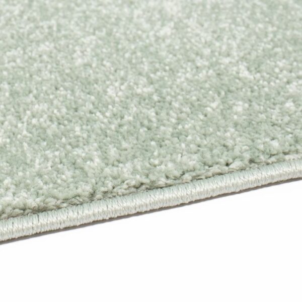 NOWOCZESNY JEDNOBARWNY GŁADKI dywan pokojowy Carpet City Moda Soft zielony 140x200 cm - obrazek 3