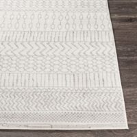 SURYA PISA COLLECTION Nowoczesny dywan pokojowy w stylu BOHO SKANDI etniczny szary 152x220 cm - obrazek 3