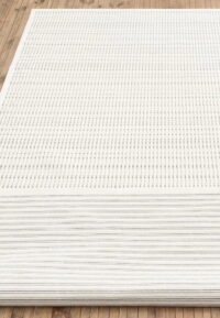 smartWeave NARMA ESNA szenilowy bawełniany dwustronny dywan pokojowy biały 200x300 cm - obrazek 12
