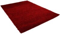 CARPET CITY SHAGGY 500 nowoczesny gładki dywan pokojowy shaggy, jednokolorowy, przytulny. Czerwony. 230x320 cm - obrazek 4