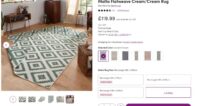 BOUGARI MALTA nowoczesny, dwustronny dywan uniwersalny KREMOWY ZIELONY IKAT 160x230 cm - obrazek 12