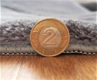NOWOCZESNY PRZYTULNY GŁADKI MIĘKKI DYWAN DO SALONU jednokolorowy jasnoszary szary popielaty - obrazek 6