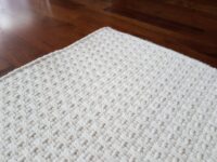 NOWOCZESNY PRZYTULNY DYWAN Z PŁASKIM SPLOTEM. Styl ETNICZNY BOHO SKANDYNAWSKI kremowy ecru 150x200 cm - obrazek 9