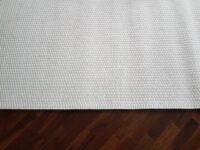 NOWOCZESNY PRZYTULNY DYWAN Z PŁASKIM SPLOTEM. Styl ETNICZNY BOHO SKANDYNAWSKI kremowy ecru 150x200 cm - obrazek 11