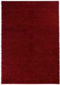 CARPET CITY SHAGGY 500 nowoczesny gładki dywan pokojowy shaggy, jednokolorowy, przytulny. Czerwony. 230x320 cm - obrazek 6