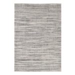 NOWOCZESNY DYWAN DO SALONU VERCAI RUGS szary beżowy w paski 200x290 cm