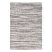 NOWOCZESNY DYWAN DO SALONU VERCAI RUGS szary beżowy w paski 200x290 cm