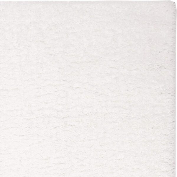 PUSZYSTY DYWAN SAFAVIEH AUGUST WHITE biały, śnieżnobiały kudłaty shaggy 90x150 cm - obrazek 8