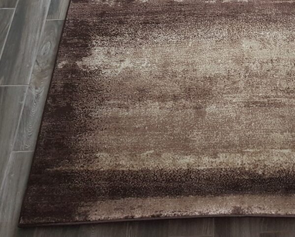 NOWOCZESNY, CENTKOWANY, CIENIOWANY dywan do salonu brązowy, beżowy, kremowy MELANŻ 160x235 cm - obrazek 11