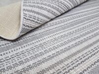 Przytulny etniczny PLECIONY DYWAN SZNURKOWY w stylu BOHO skandynawski kremowy szary 80x130 - obrazek 4
