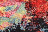 NOWOCZESNY ABSTRAKCYJNY KOLOROWY dywan do salonu HAPPINESS NEW BRUSH czerwony 200x290 cm - obrazek 8