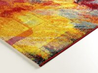 NOWOCZESNY ABSTRAKCYJNY KOLOROWY dywan do salonu HAPPINESS NEW BRUSH czerwony 200x290 cm - obrazek 9