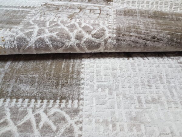 ELEGANCKI Dywan do salonu SANAT HALI HARMONY PATCHWORK orientalny kremowy beżowy złoty 160x220 cm - obrazek 9