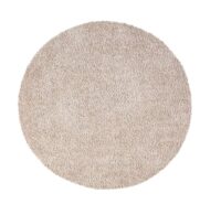 OKRĄGŁY NOWOCZESNY PUSZYSTY SHAGGY dywan pokojowy beżowy 200x200 cm - obrazek 7