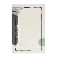 NOWOCZESNY MINIMALISTYCZNY ABSTRAKCYJNY dywan pokojowy ARTIST kremowy kolorowy 160x230 cm