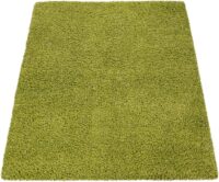 PUSZYSTY WŁOCHATY DYWAN DO SALONU BIURA SHAGGY zielony groszkowy PACO HOME SKY GREEN - obrazek 10