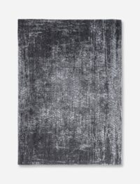 LOUIS DE POORTERE MAD MEN JACOB'S LADDER HARLEM CONTRAST 8425 szenilowy antypoślizgowy dywan bawełniany szary czarny 200x280 cm - obrazek 16