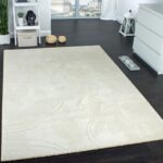 NOWOCZESNY ELEGANCKI WYCINANY dywan do salonu PACO HOME BRILLANCE kremowy ecru 160x230 cm