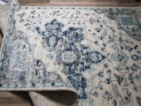 ORIENTALNY BAROKOWY DYWAN POKOJOWY medalion mandala SAFAVIEH MADISON granatowy szary 200x300 cm - obrazek 3