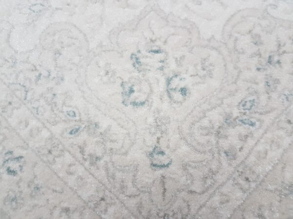 ELEGANCKI ORIENTALNY PERSKI KLASYCZNY DYWAN DO SALONU w stylu vintage BALTA OPUS kremowy ecru turkusowy 140x200 cm - obrazek 10