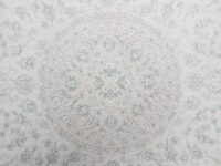 ELEGANCKI ORIENTALNY PERSKI KLASYCZNY DYWAN DO SALONU w stylu vintage BALTA OPUS kremowy ecru turkusowy 140x200 cm - obrazek 12