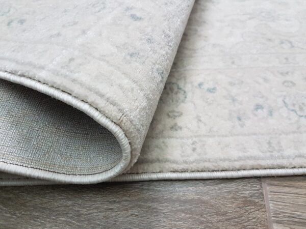 ELEGANCKI ORIENTALNY PERSKI KLASYCZNY DYWAN DO SALONU w stylu vintage BALTA OPUS kremowy ecru turkusowy 140x200 cm - obrazek 13
