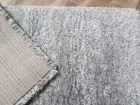 NOWOCZESNY BARDZO PUSZYSTY DYWANIK POKOJOWY szary stalowy BALTA LUXURY SHAGGY GREY 80x150 cm - obrazek 9