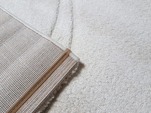 NOWOCZESNY ELEGANCKI WYCINANY dywan do salonu PACO HOME BRILLANCE kremowy ecru 160x230 cm - obrazek 5