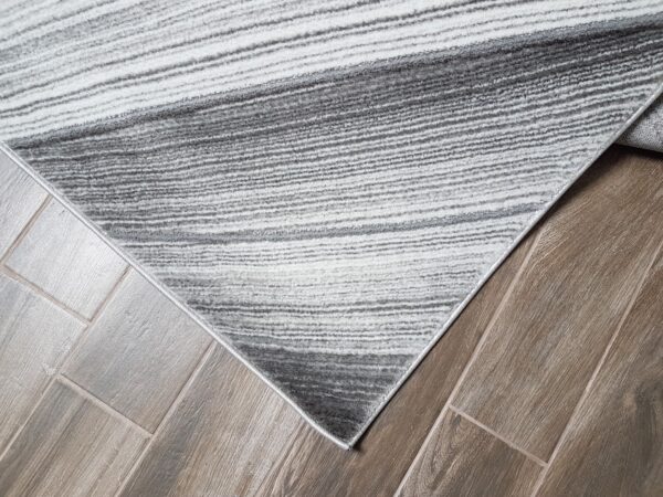NOWOCZESNY MINIMALISTYCZNY ABSTRAKCYJNY dywan pokojowy szary srebrny CARPET COTY NOA 120x170 cm - obrazek 8