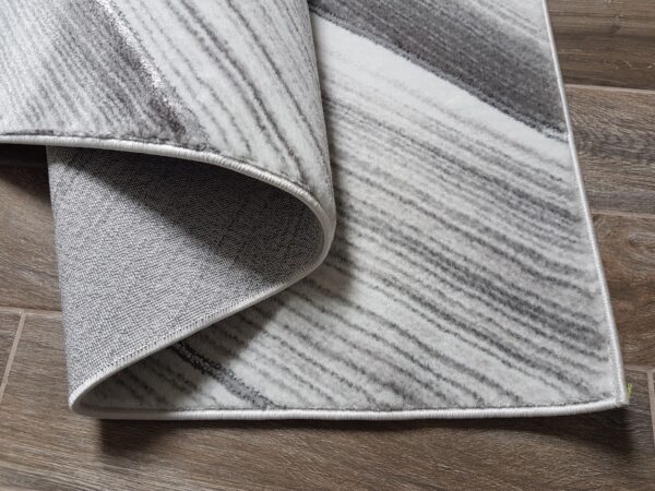 NOWOCZESNY MINIMALISTYCZNY ABSTRAKCYJNY dywan pokojowy szary srebrny CARPET COTY NOA 120x170 cm - obrazek 9
