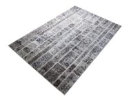 NOWOCZESNY DYWAN POKOJOWY w stylu Boho Chic szary granatowy wielokolorowy SAFAVIEH MONACO MNC216G 160x230 cm - obrazek 11