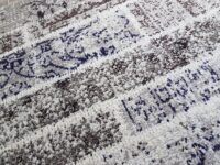 NOWOCZESNY DYWAN POKOJOWY w stylu Boho Chic szary granatowy wielokolorowy SAFAVIEH MONACO MNC216G 160x230 cm - obrazek 4