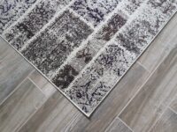 NOWOCZESNY DYWAN POKOJOWY w stylu Boho Chic szary granatowy wielokolorowy SAFAVIEH MONACO MNC216G 160x230 cm - obrazek 8