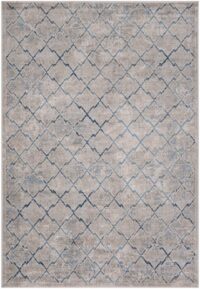 ORIENTALNY PERSKI DYWAN PODŁOGOWY DO BIURA SALONU szary beżowy niebieski SAFAVIEH BRENTWOOD 120x180 cm - obrazek 7