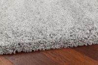 NOWOCZESNY BARDZO PUSZYSTY DYWANIK POKOJOWY szary stalowy BALTA LUXURY SHAGGY GREY 80x150 cm - obrazek 3
