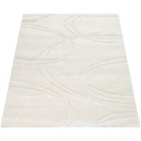 NOWOCZESNY ELEGANCKI WYCINANY dywan do salonu PACO HOME BRILLANCE kremowy ecru 160x230 cm - obrazek 11