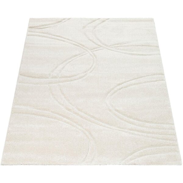 NOWOCZESNY ELEGANCKI WYCINANY dywan do salonu PACO HOME BRILLANCE kremowy ecru 160x230 cm - obrazek 11