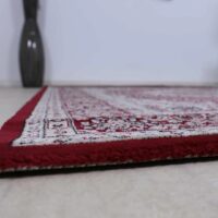 KLASYCZNY TRADYCYJNY ORIETNALNY DYWAN DO SALONU BIURA bordowy kremowy beżowy TIBET 160x230 cm - obrazek 5