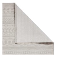 NOWOCZESNY BELGIJSKI DWUPOZIOMOWY DYWAN SZNURKOWY kremowy beżowy etniczny boho NYLAND 200x290 cm - obrazek 6