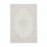 ELEGANCKI ORIENTALNY PERSKI KLASYCZNY DYWAN DO SALONU w stylu vintage BALTA OPUS kremowy ecru turkusowy 140x200 cm